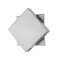 Z-Lite Quadrate 1 Light Outdoor Wall Sconce, Silver & Sand-blast glass 573B-SL-LED - alternate 2